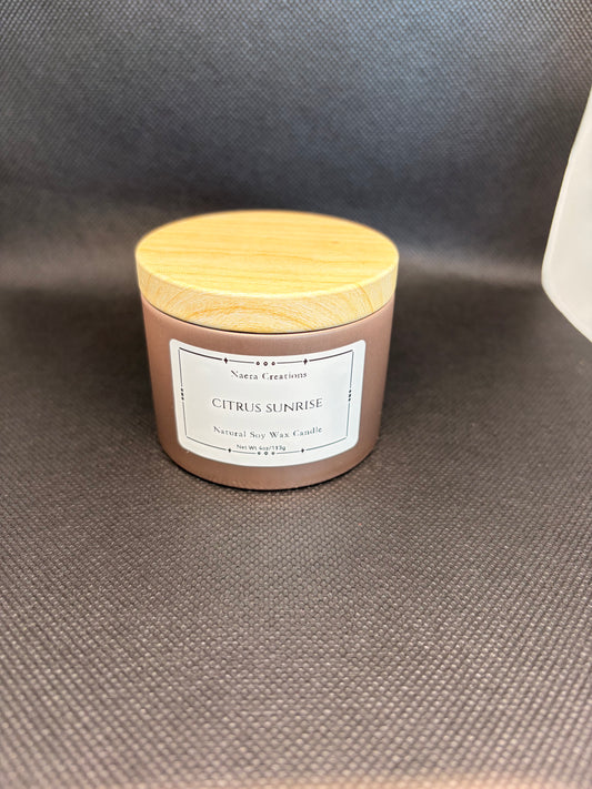 Citrus Sunrise Scented Candle