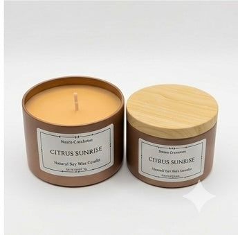 Citrus Sunrise Scented Candle