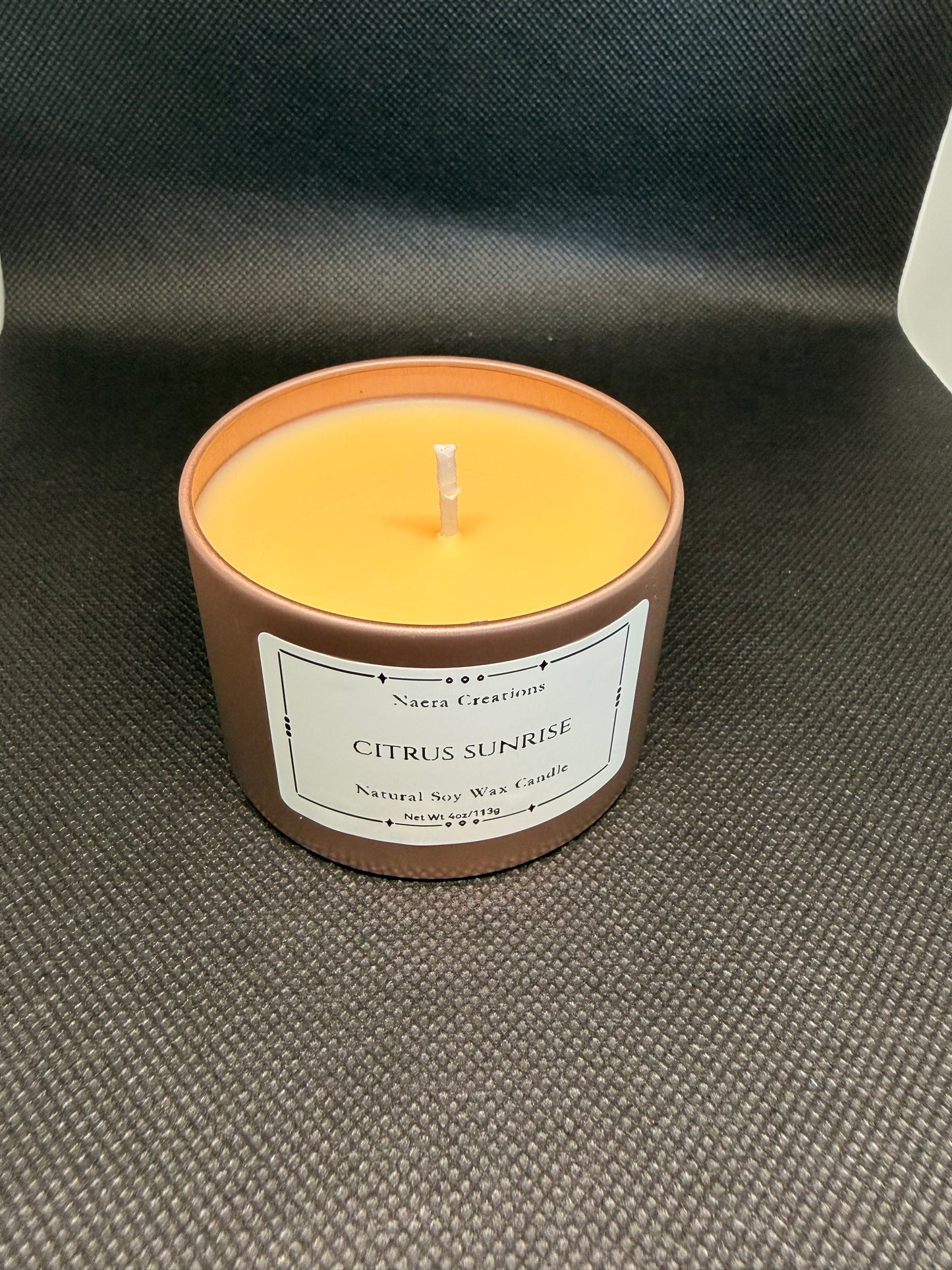 Citrus Sunrise Scented Candle