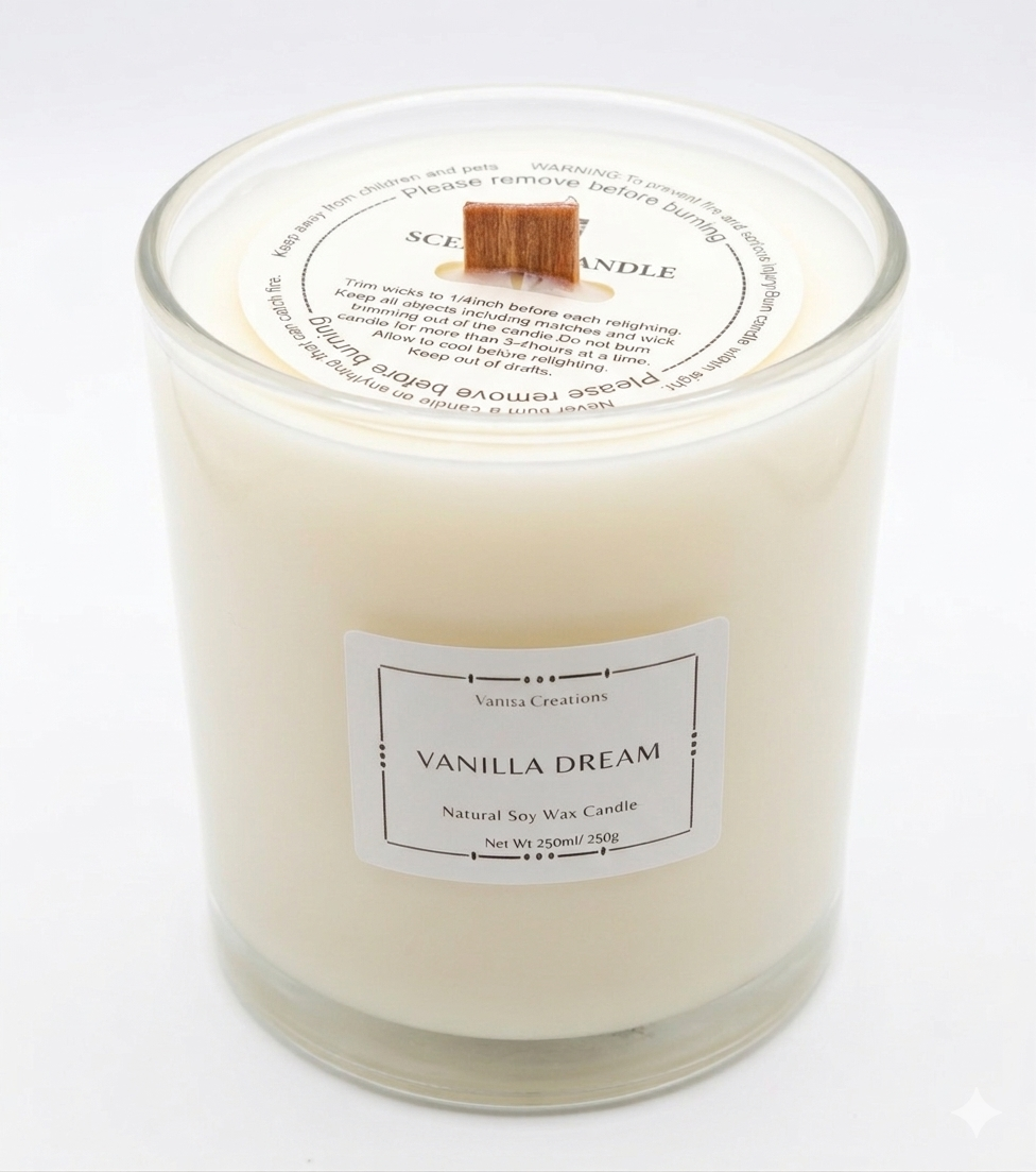 Vanilla Dream Scented Candle